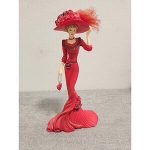 Red At Heart Figurine Thomas Kinkade Passion for Red Collection Adult Figurines